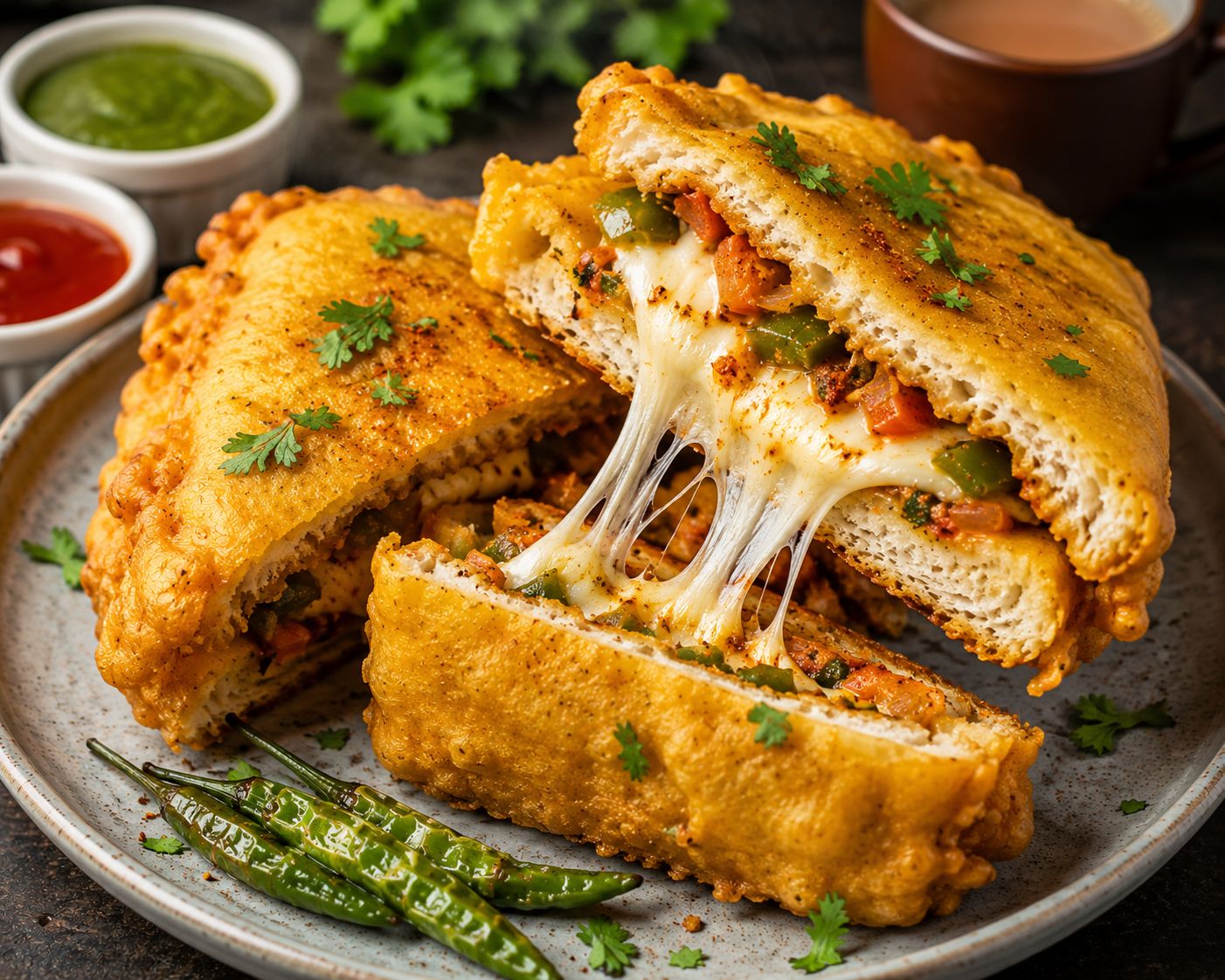 Cheese Burst Pakoda