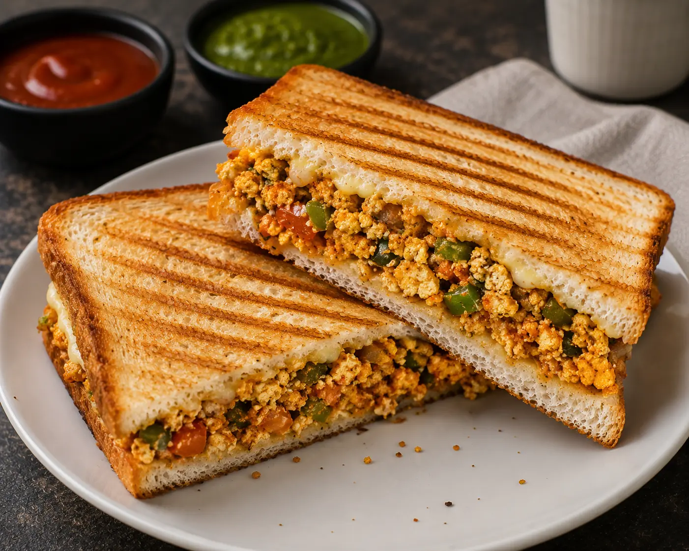 Paneer Bhurji Grill